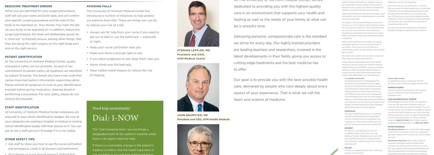 UVM Medical Center Garden Atrium Menu