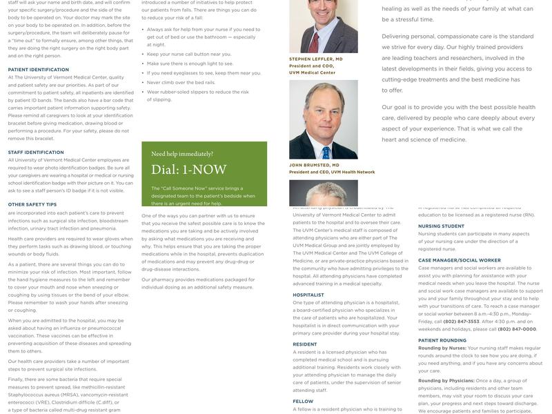 UVM Medical Center Garden Atrium Menu