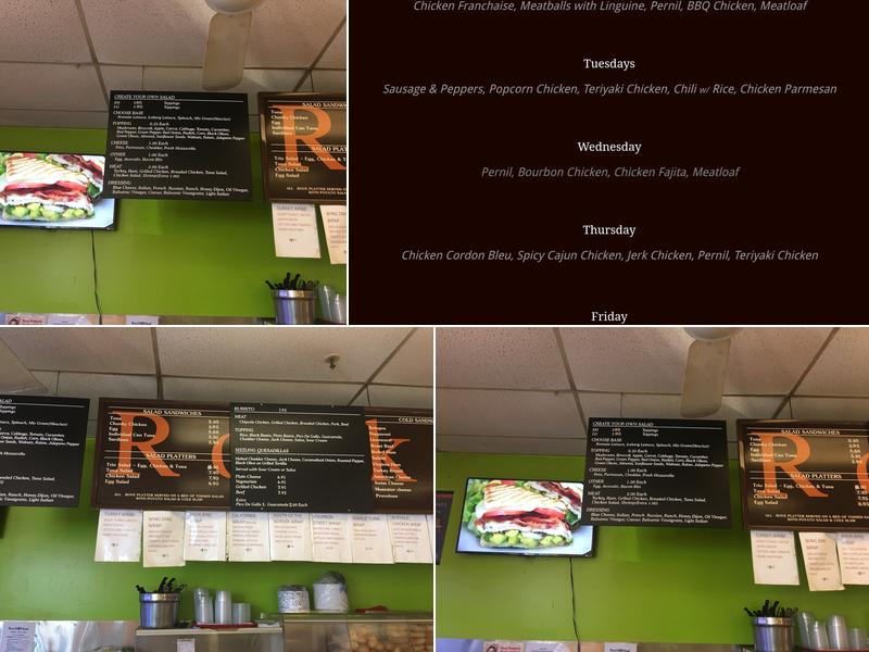 Rockaway Plaza Delicatessen Menu