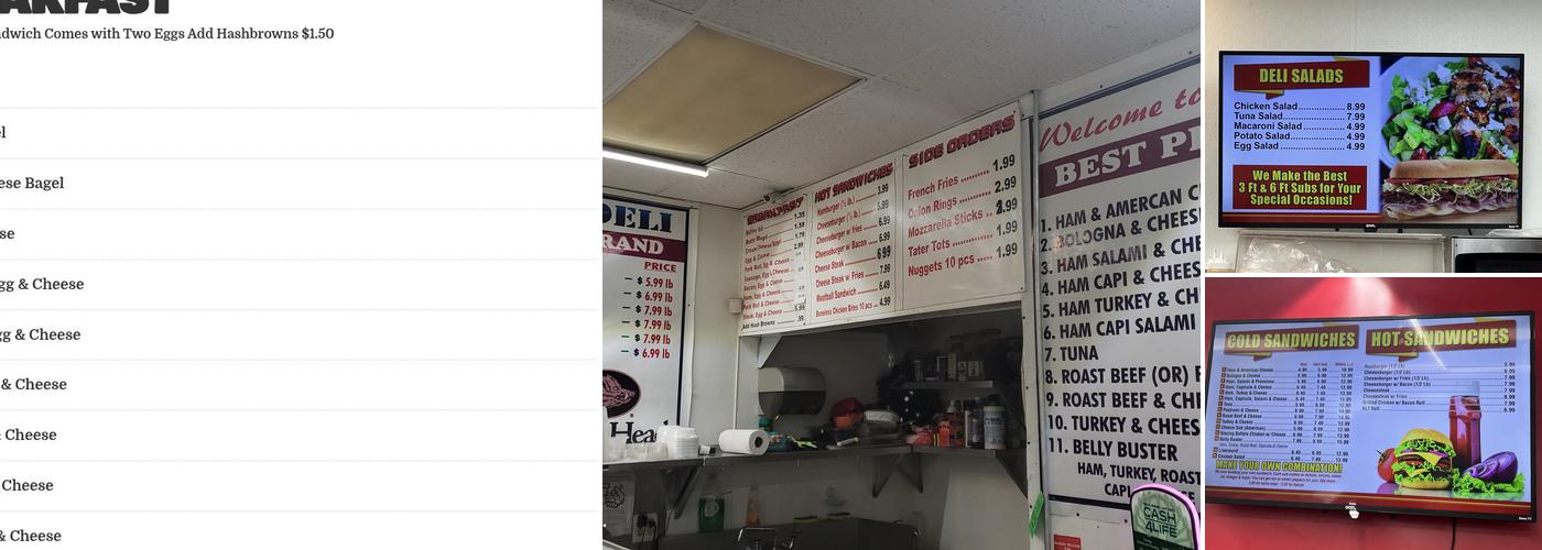 One Stop Shop of Jackson Menu