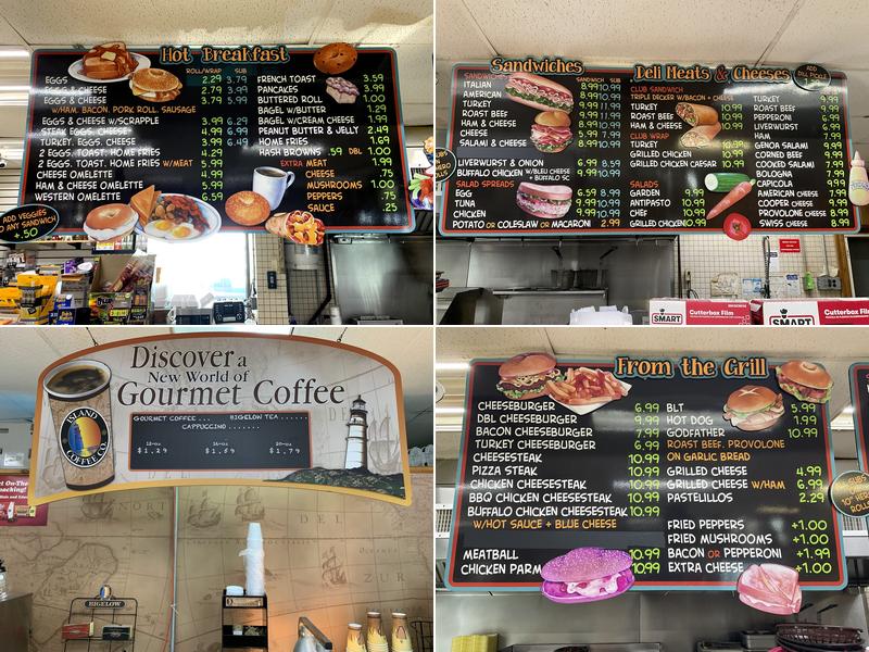 Cappuccio's Eastside Deli Menu