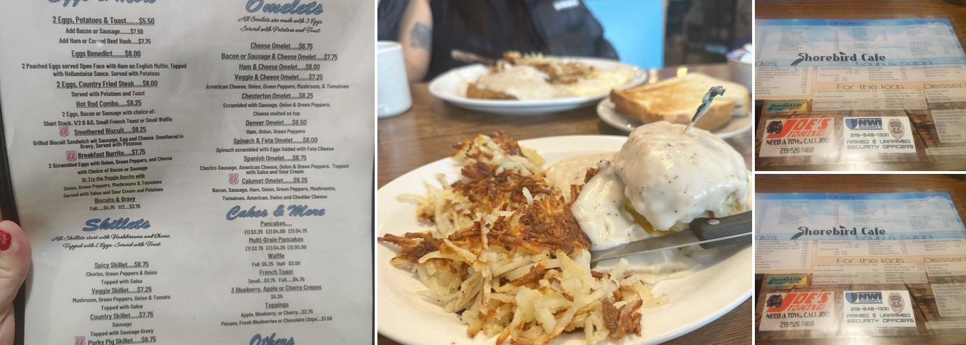 Peggy Sue's Diner Menu