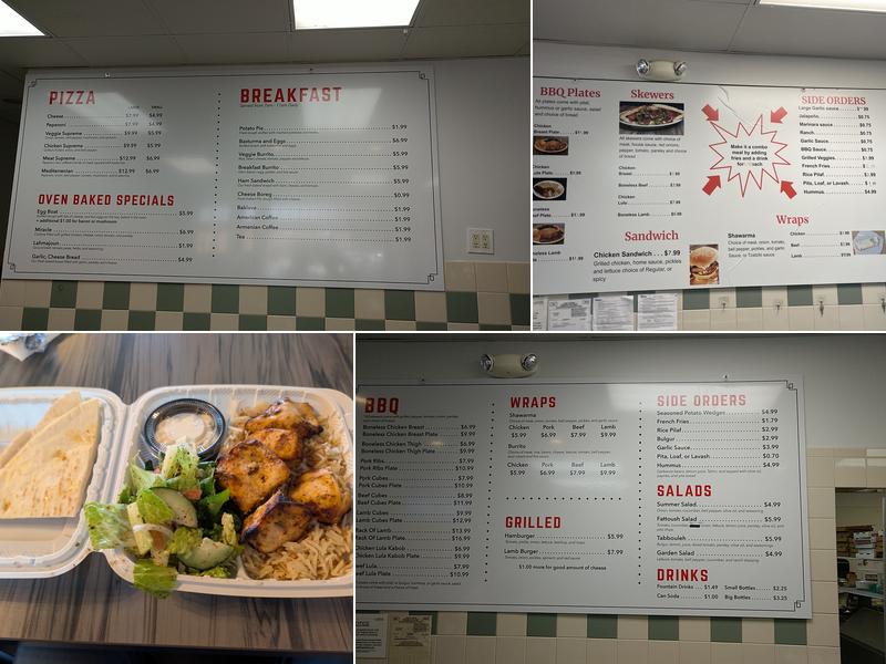 GG's Food Factory Menu