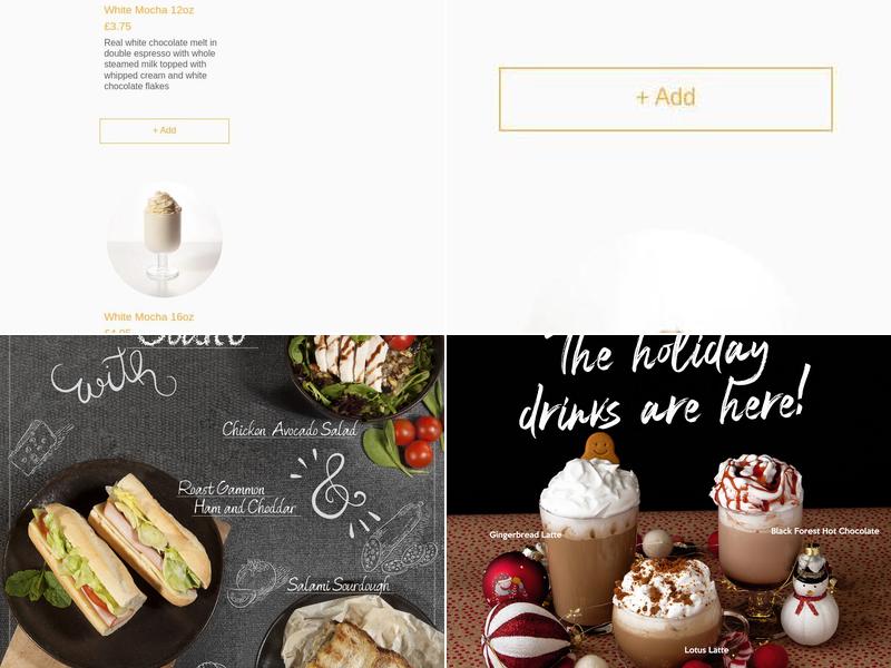 Michaels Coffee House Menu