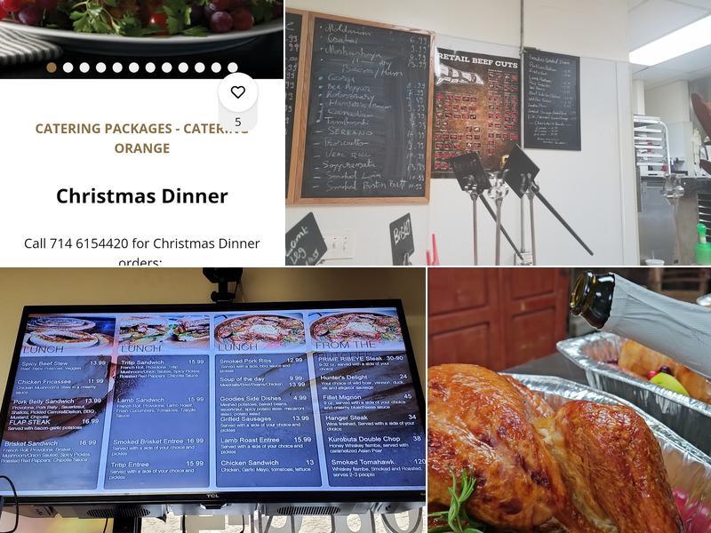 Goodies in the Pantry BBQ&Steaks Menu