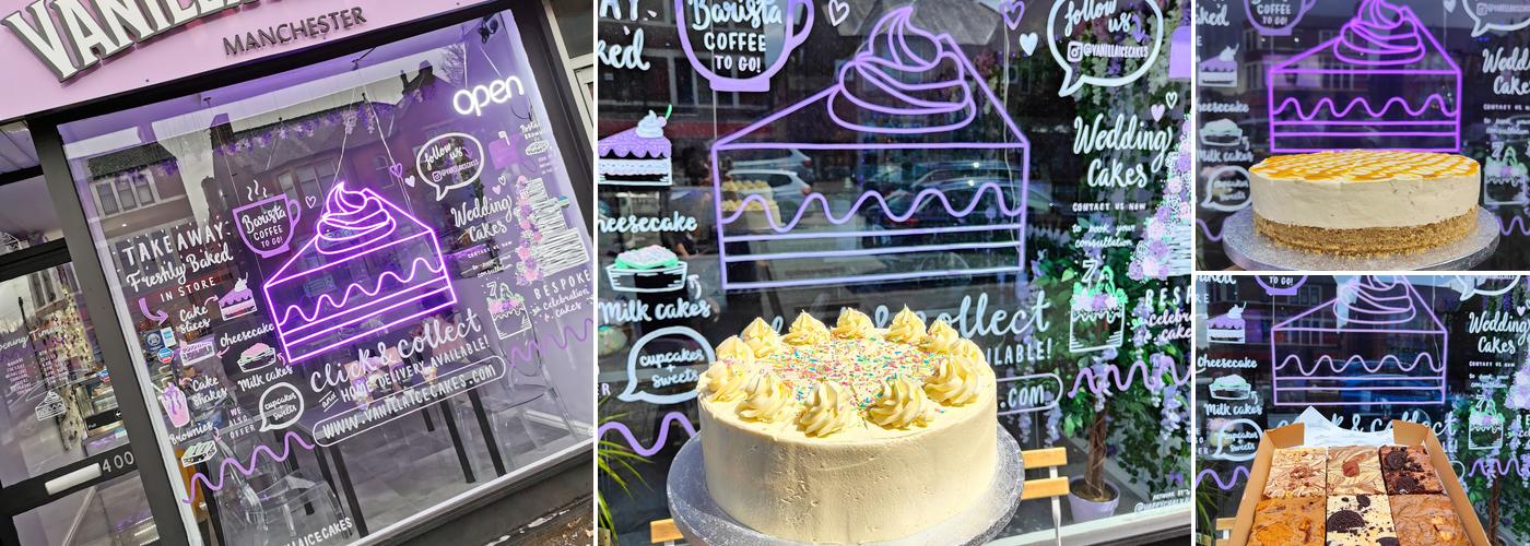 Vanilla Ice Cakes Menu