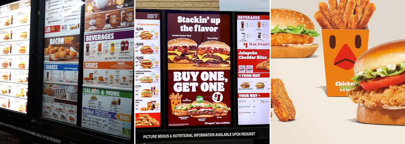 Burger King Menu