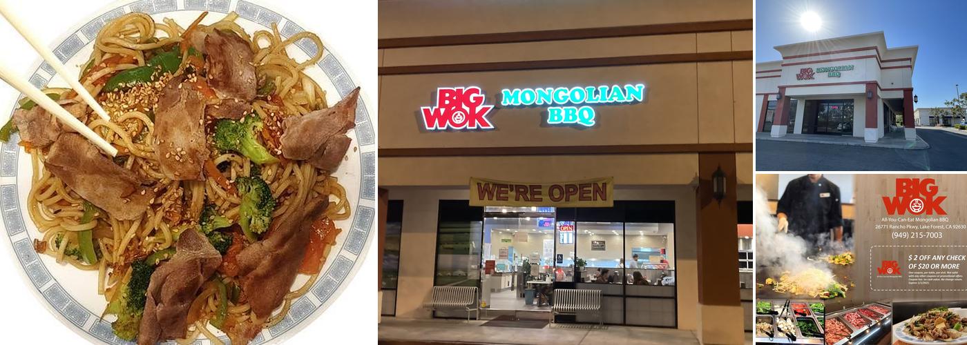 BIG WOK mongolian bar-b-q