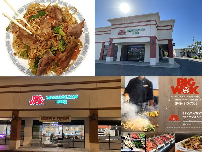 BIG WOK mongolian bar-b-q