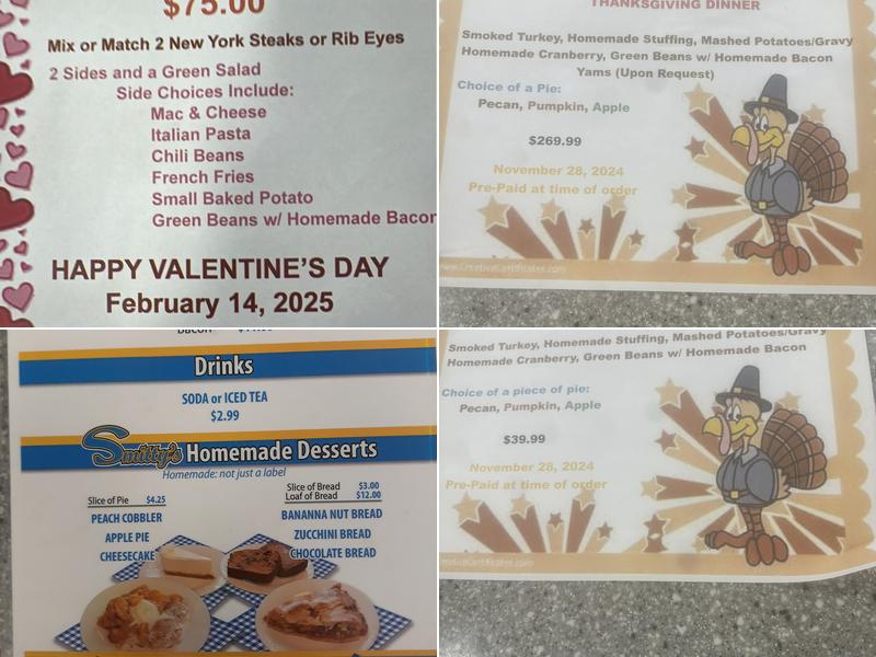 Smitty's Smokin BBQ & Brisket Menu