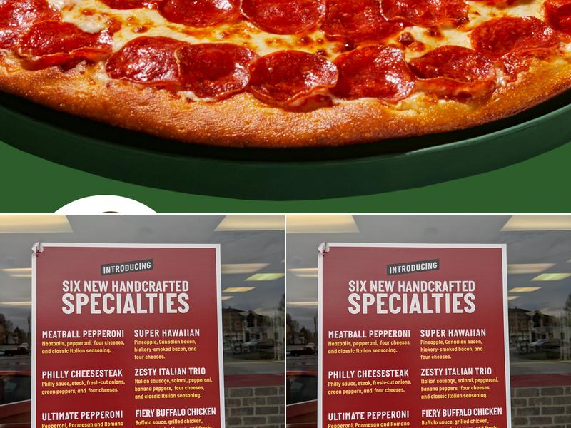 Papa Johns Pizza Menu