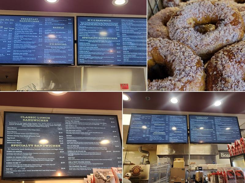 Donnie D’s Bagels and Deli Menu