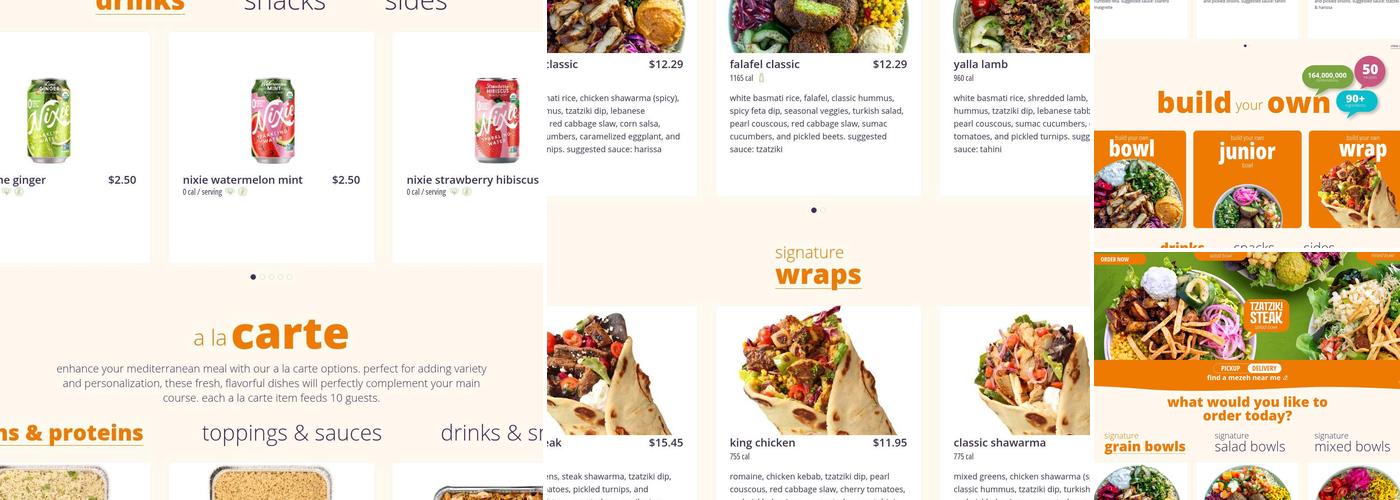 mezeh Menu