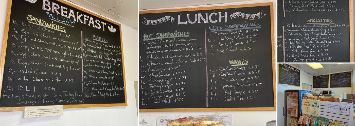 Landmark Deli Menu
