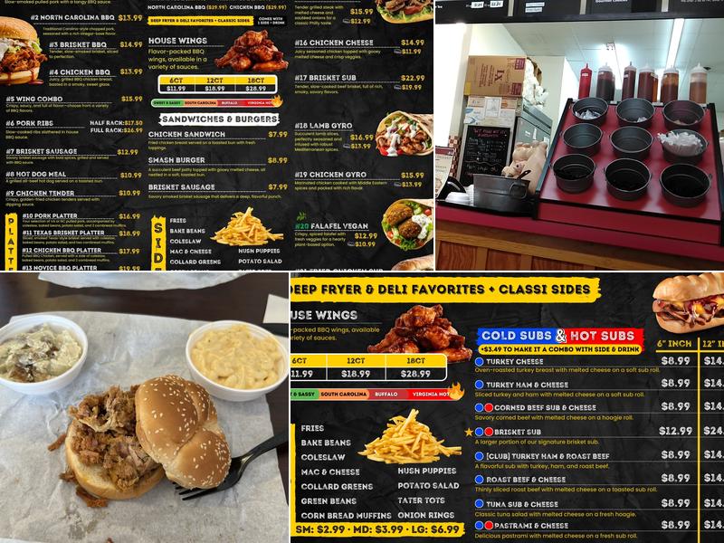 Lakeside Barbeque Menu