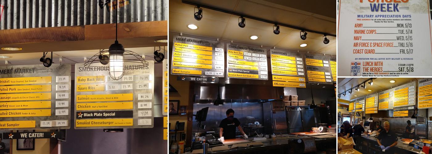 MISSION BBQ Menu