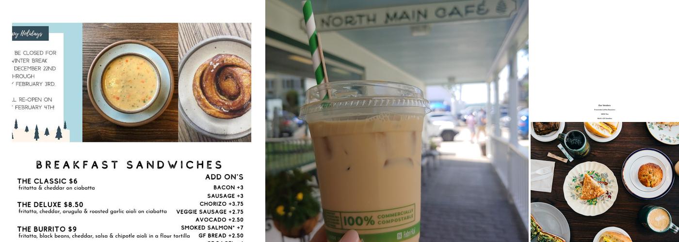 North Main Café Menu