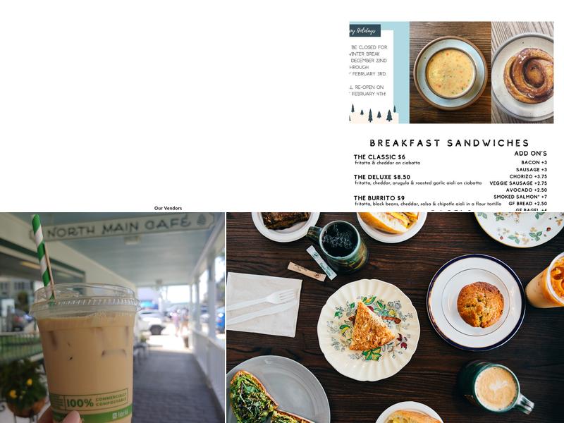 North Main Café Menu