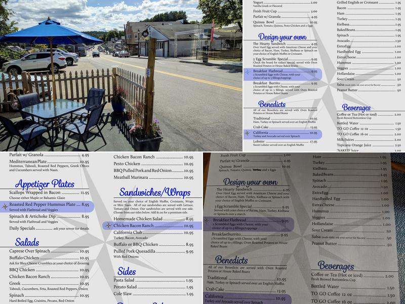 Compass Cafe in Weirs Beach Menu