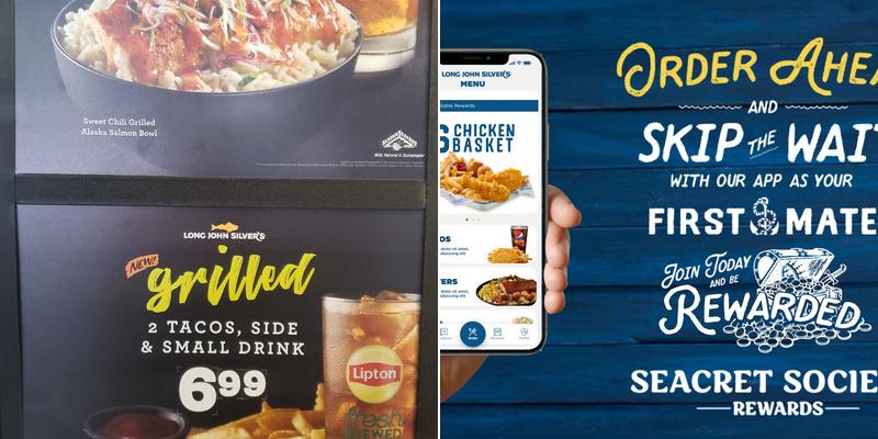Long John Silver's Menu