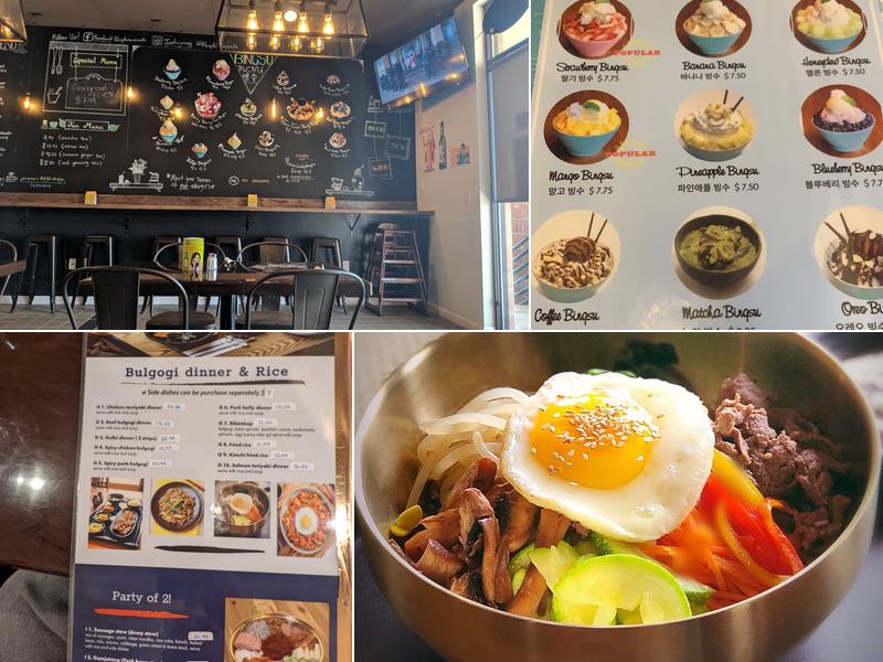 K Bop Korean Fusion Cafe Menu