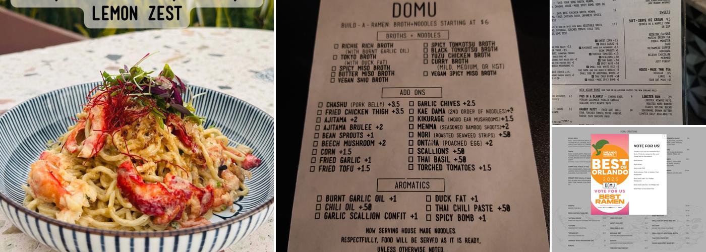 Domu Menu