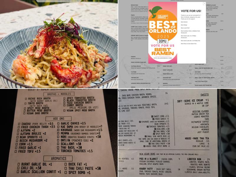 Domu Menu