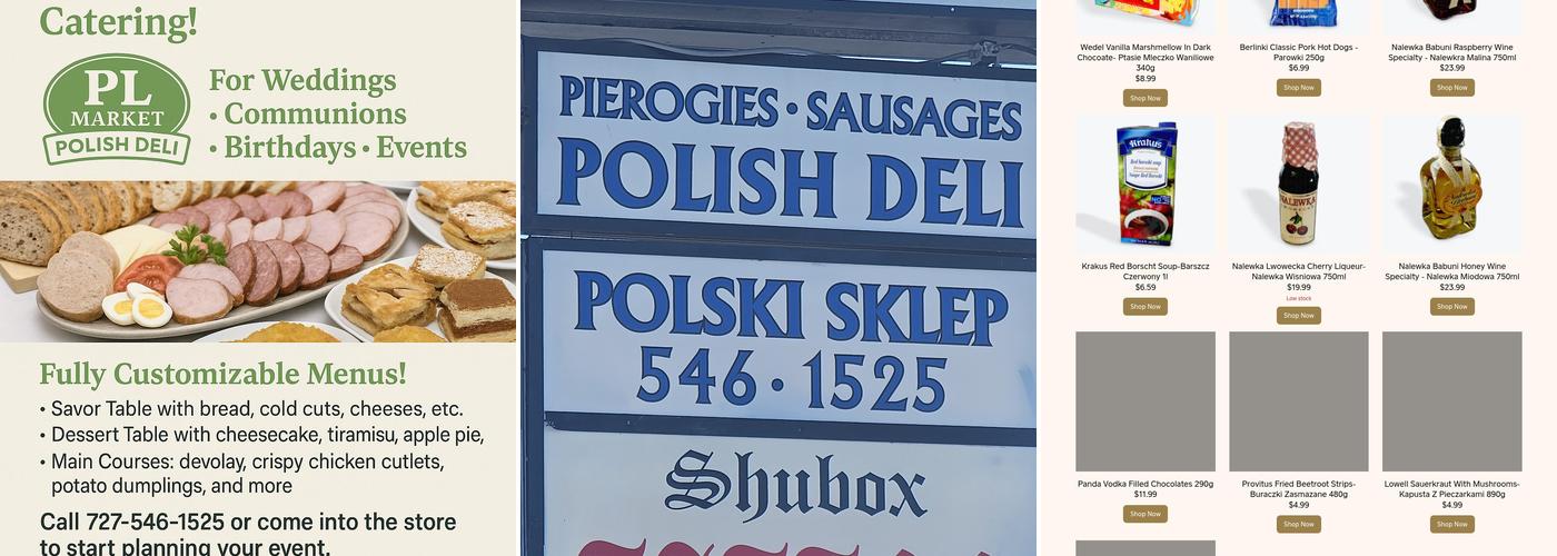 PL Market (Pierogis) Polish Deli Menu