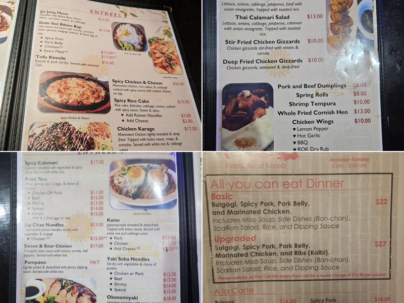 Rok Menu