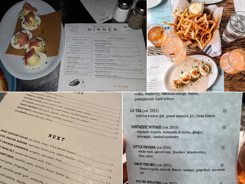 JCT. Kitchen & Bar Menu