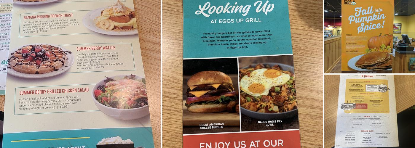 Eggs Up Grill Menu