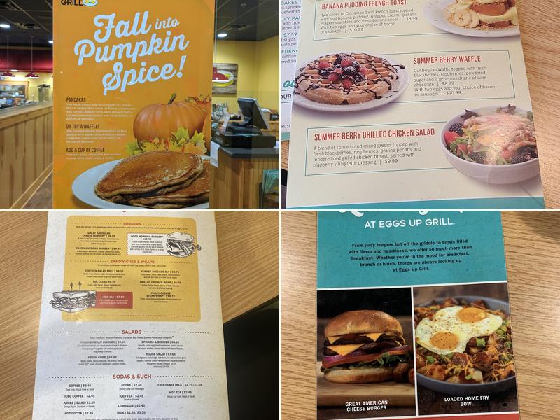 Eggs Up Grill Menu