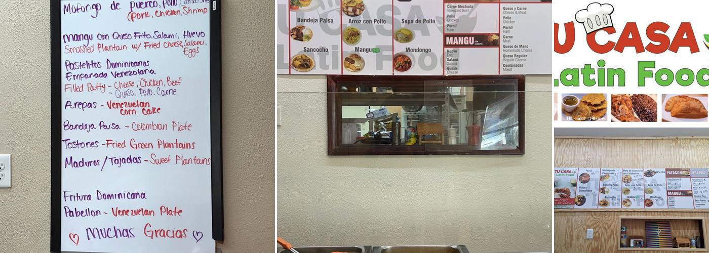 Tu Casa Restaurant Menu