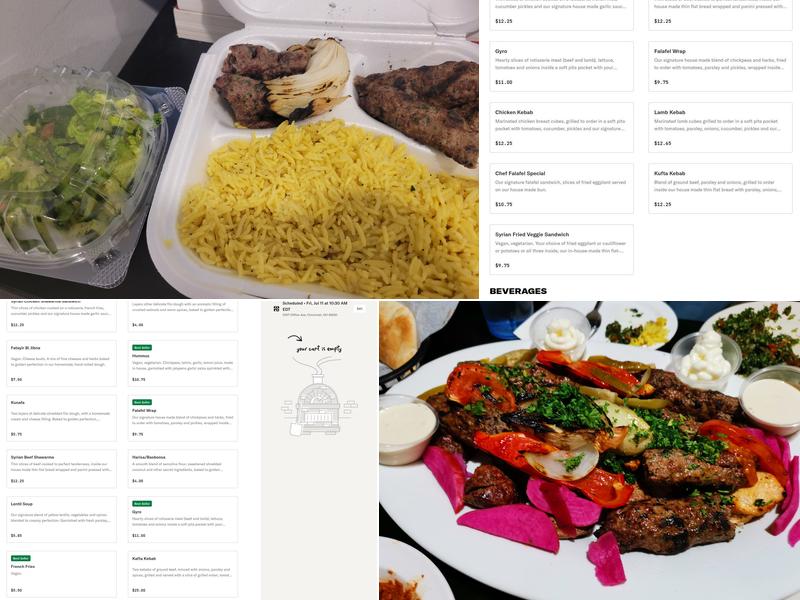 Baladi Restaurant & Bakery Menu