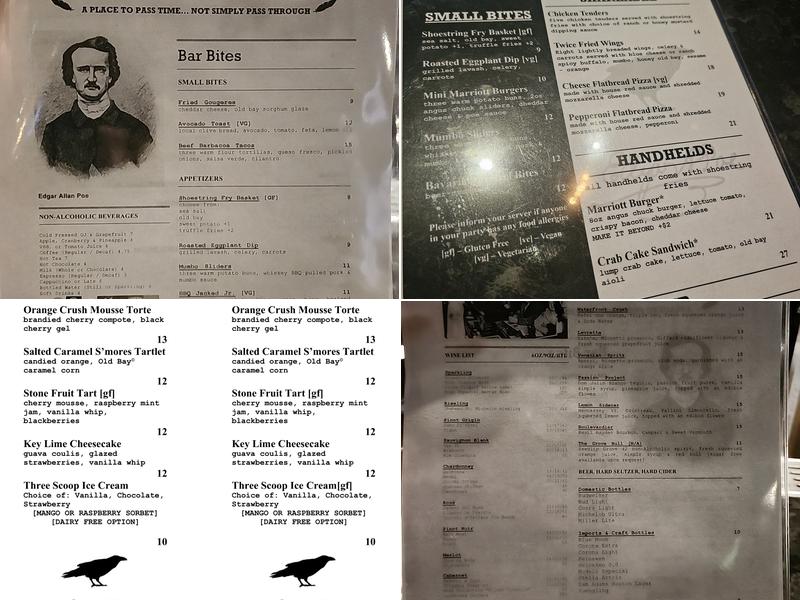 Apropoe's Menu