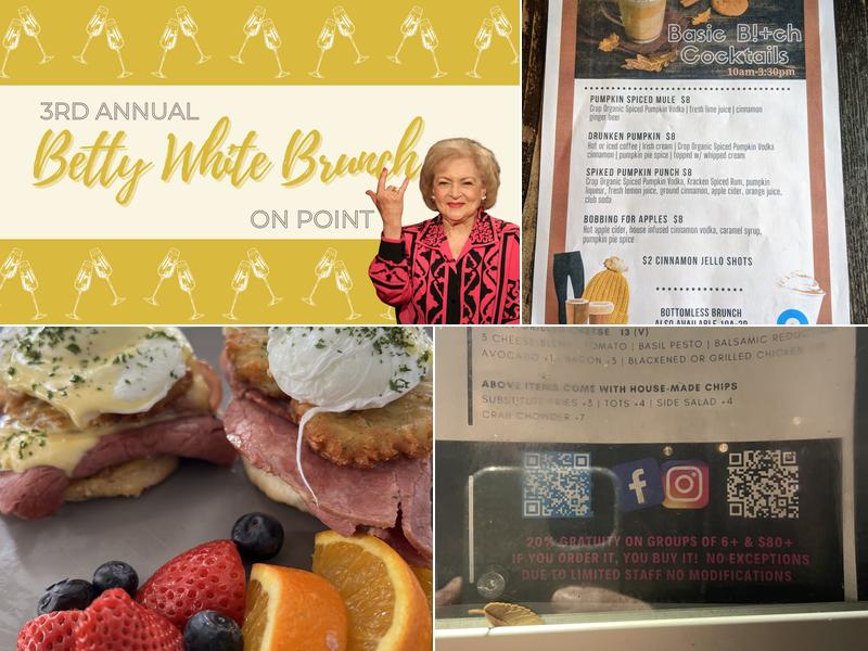 The Point In Fells Menu