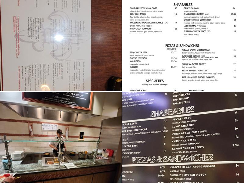 5Fifty5 Menu