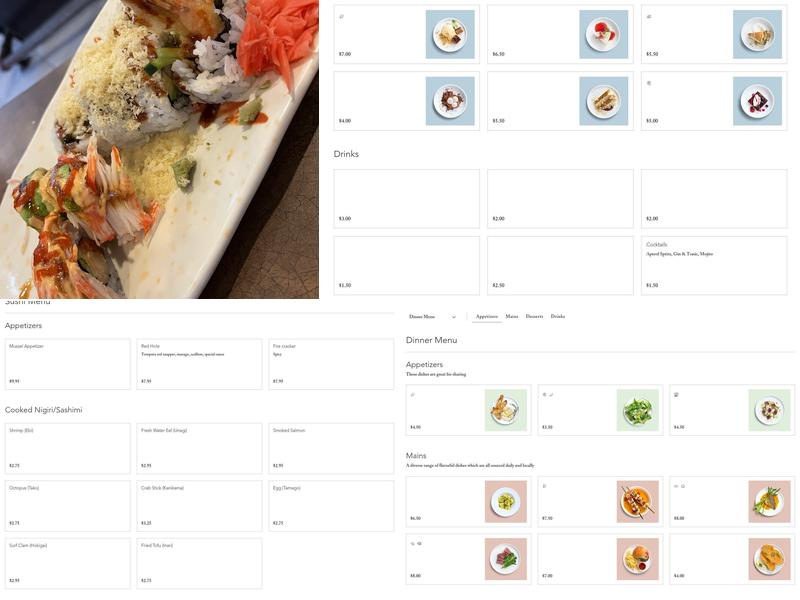 O'Sushi Japanese Restaurant Dearborn Menu