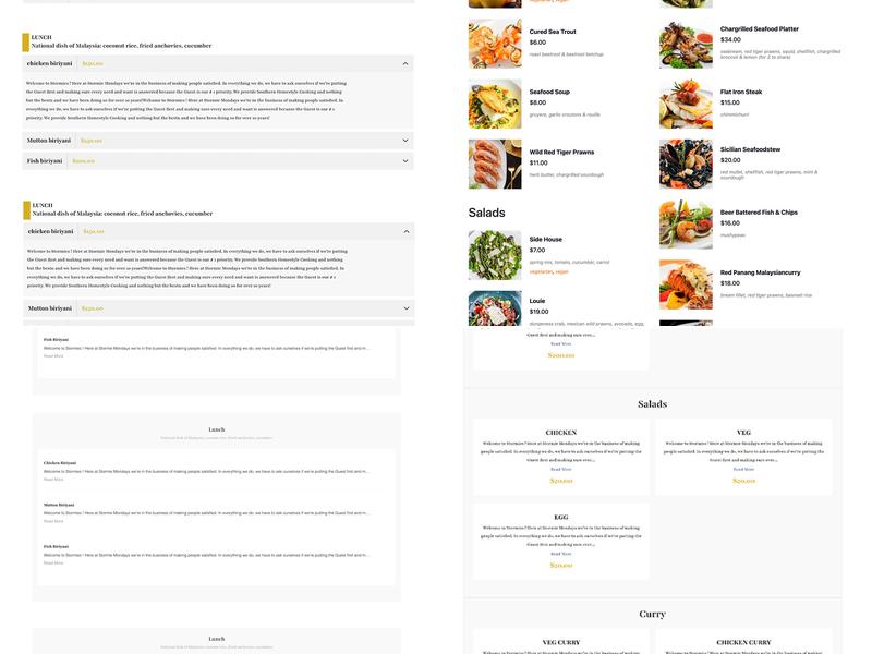 Demera | Ethiopian Restaurant Menu