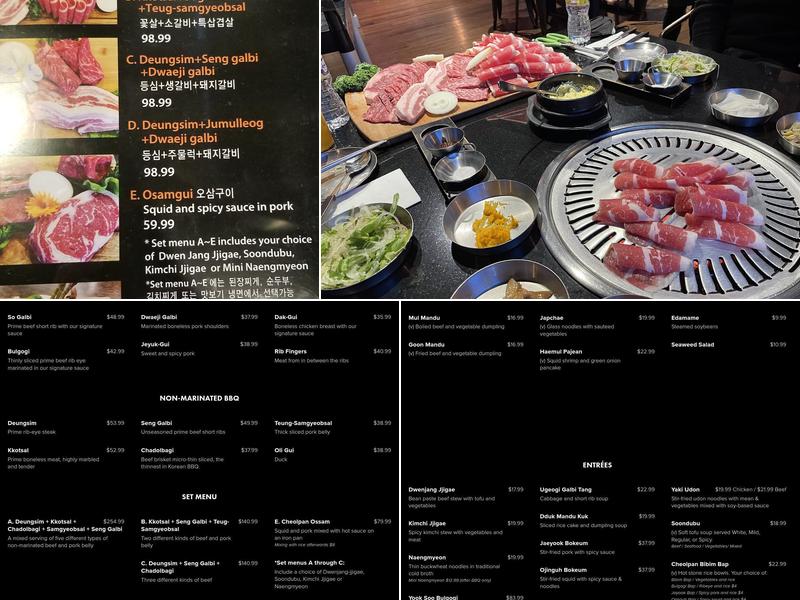 So Good Menu