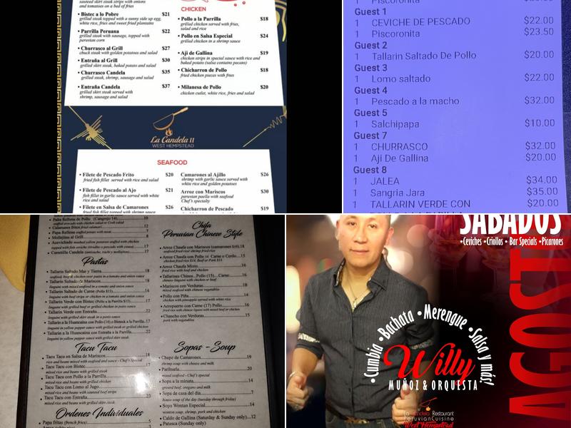 La Candela II West Hempstead Menu