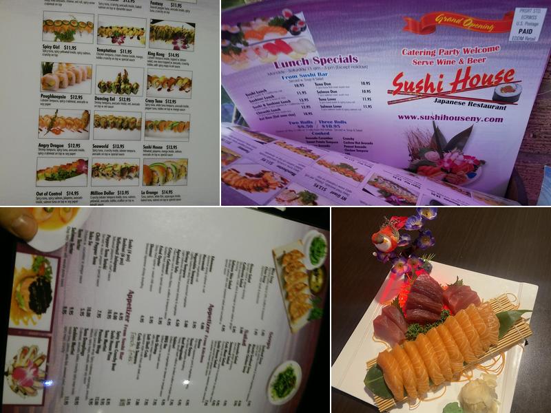 Sushi House Menu