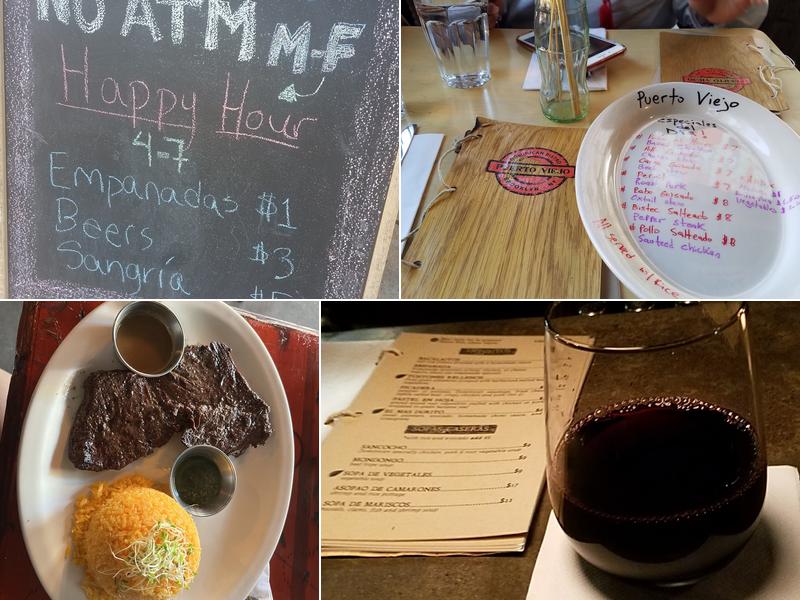 Puerto Viejo Menu