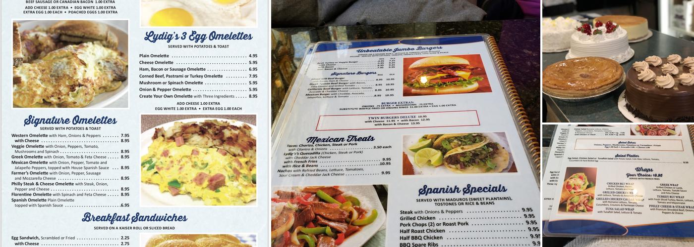 Lydig Coffee House Menu