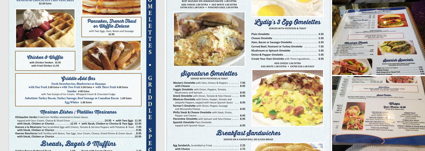 Lydig Coffee House Menu