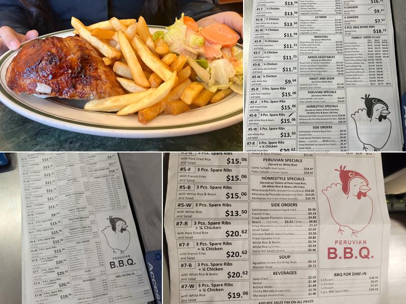 Caravan Chicken Menu