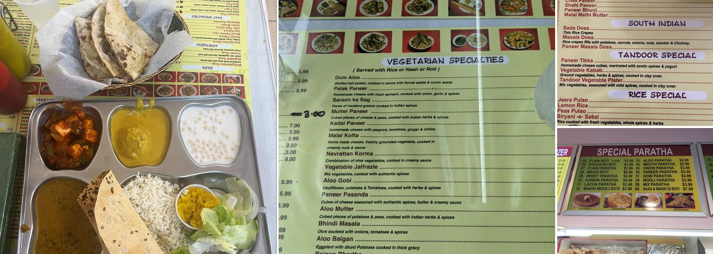 Maharaja Sweets Menu