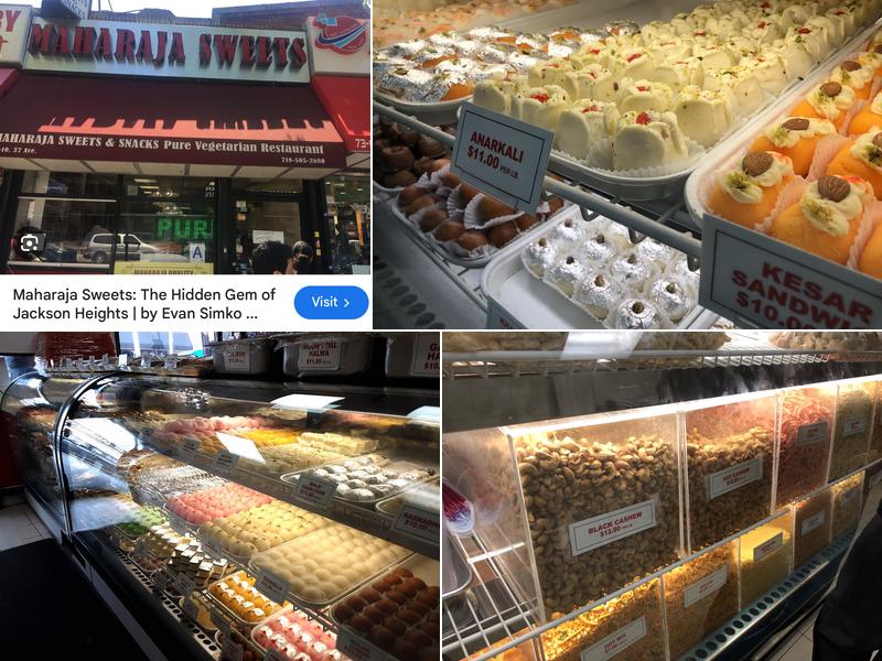 Maharaja Sweets 7310 37th Ave, Jackson Heights
