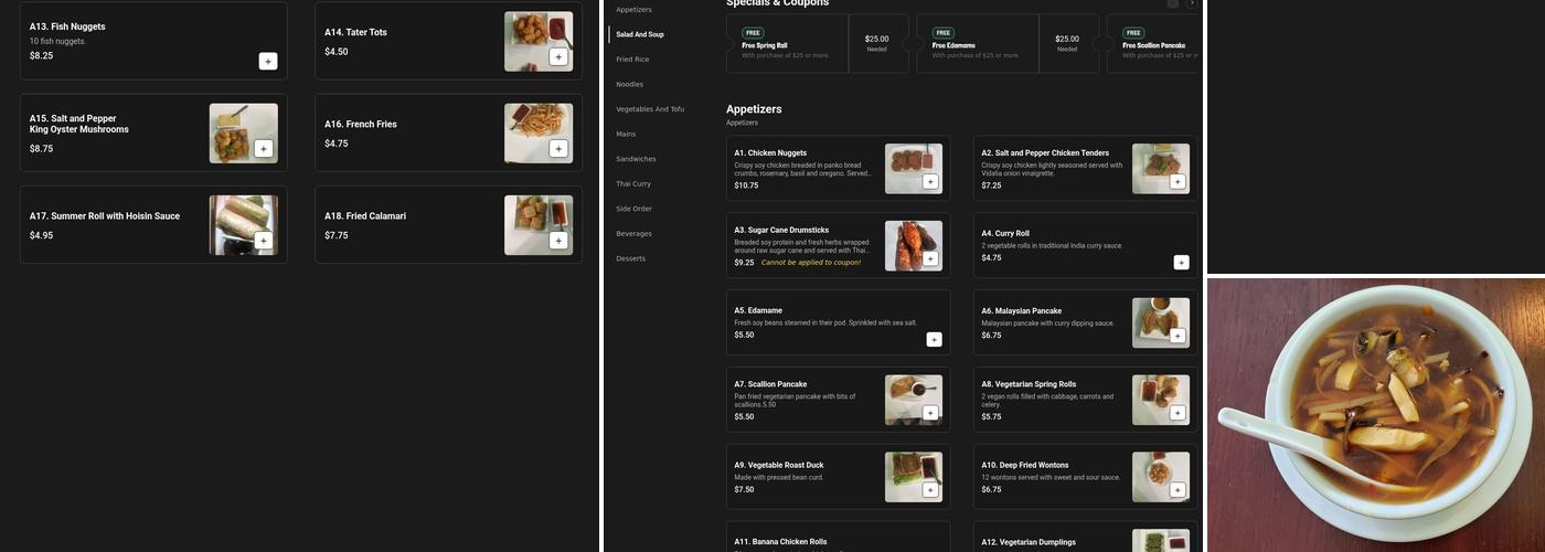 CoCo Lin Vegetarian House Menu