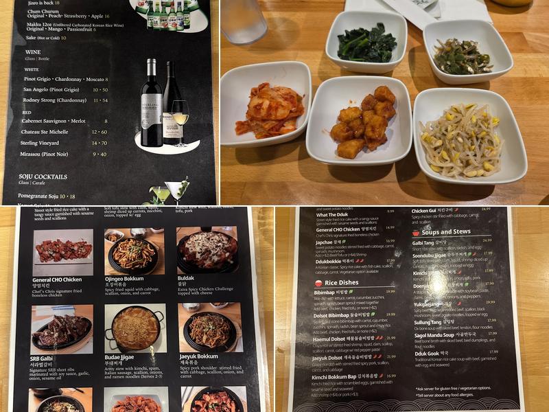 Seorabol Center City Menu